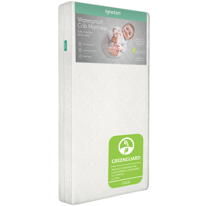 999-1001-WHT-ST, Newton Waterproof Crib Mattress Pad