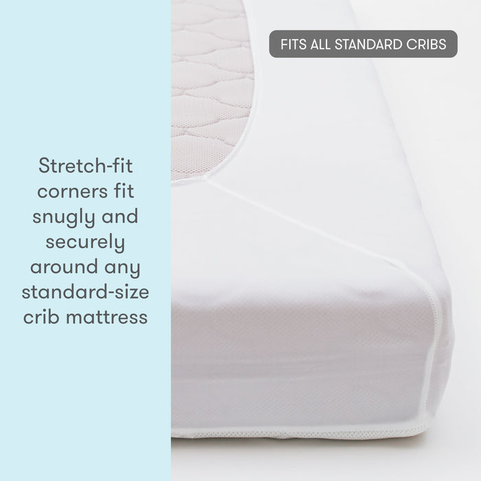 Newton Waterproof Crib Mattress Pad