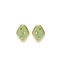 Nico Dot Earrings in Pistachio