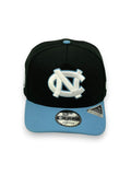 NORTH CAROLINA TAR HEELS (2012 NATIONAL CHAMPIONS) "9FIFTY AFRAME" NEW ERA SNAPBACK