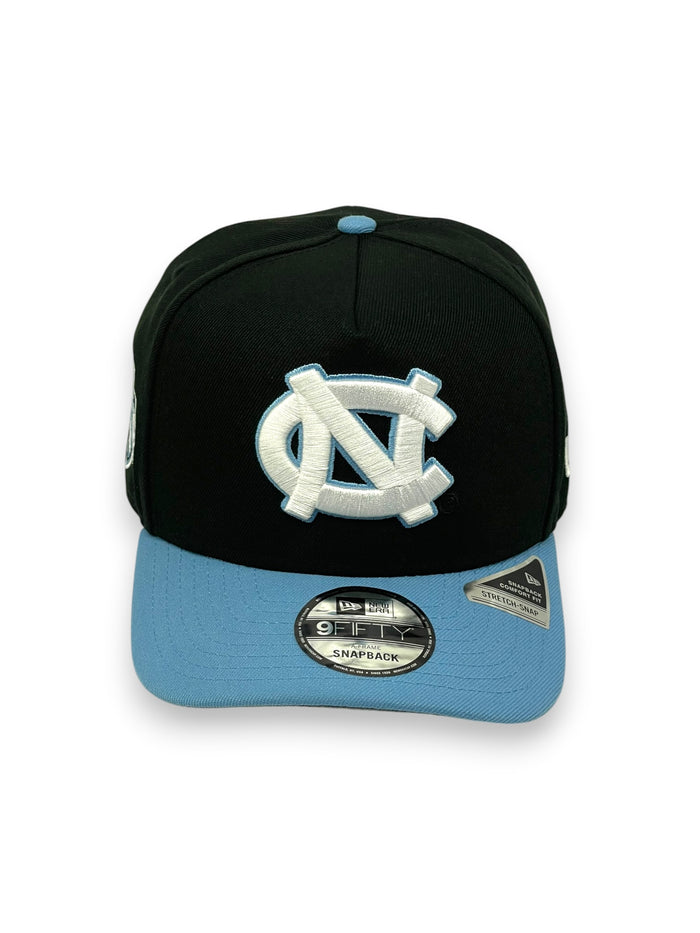 NORTH CAROLINA TAR HEELS (2012 NATIONAL CHAMPIONS) "9FIFTY AFRAME" NEW ERA SNAPBACK