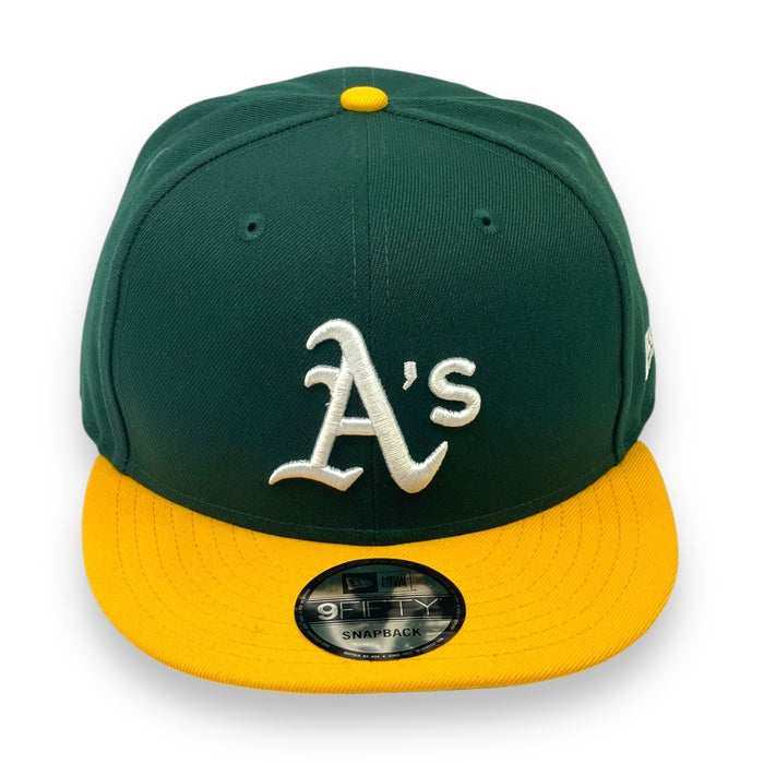 OAKLAND ATHLETICS (DK GREEN "9FIFTY AFRAME" NEW ERA SNAPBACK