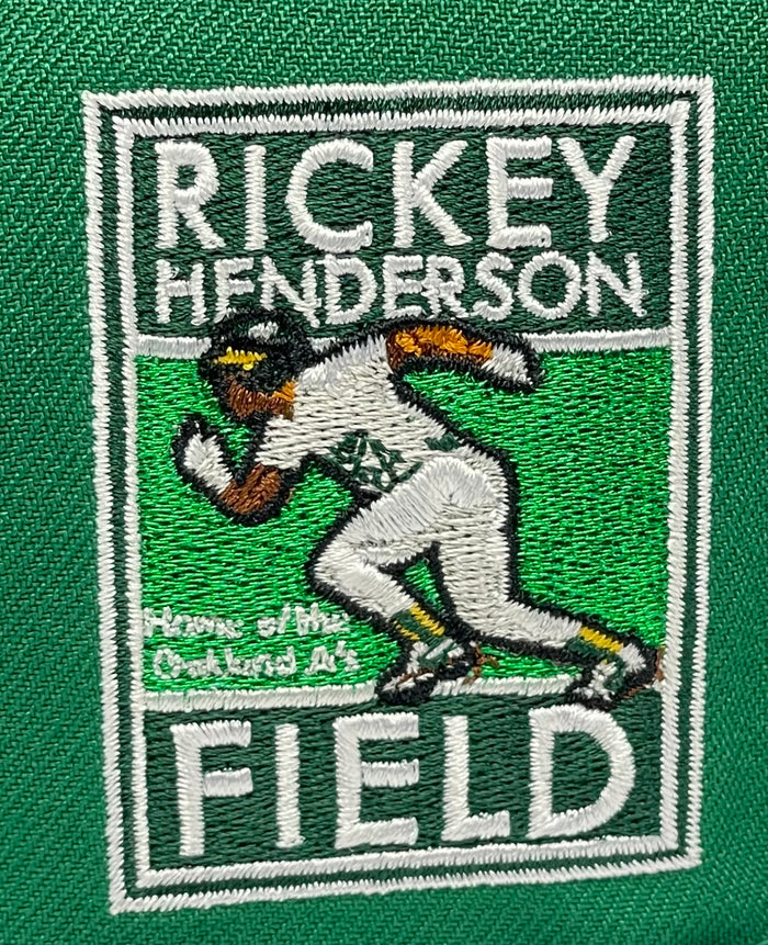 OAKLAND ATHLETICS (GREEN) (RICKEY HENDERSON) (2020 INAUGURAL SEASON) NEW ERA 59FIFTY FITTED