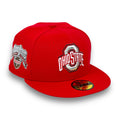 OHIO STATE BUCKEYES (RED)(2002 NATIONAL CHAMPS) NEW ERA 59FIFTY FITTED