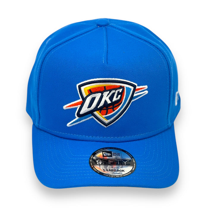 OKLAHOMA THUNDER "9FIFTY AFRAME" NEW ERA SNAPBACK (7547)