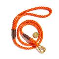 Orange Rope Dog Leash, StandardStandard 5ft LeadsFound My AnimalS