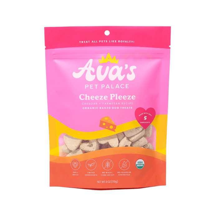 Organic Baked Dog Treats - Cheeze PleezeDog TreatsFound My Animal