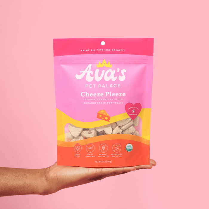 Organic Baked Dog Treats - Cheeze PleezeDog TreatsFound My Animal