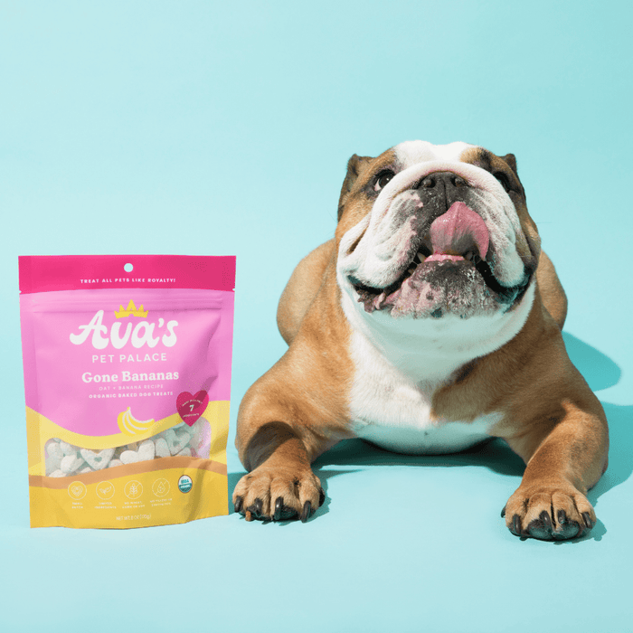 Organic Baked Dog Treats - Gone BananasDog TreatsFound My Animal