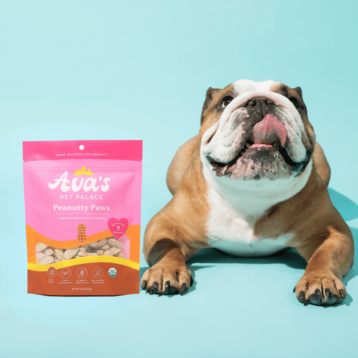 Organic Baked Dog Treats - Peanutty PawsDog TreatsFound My Animal