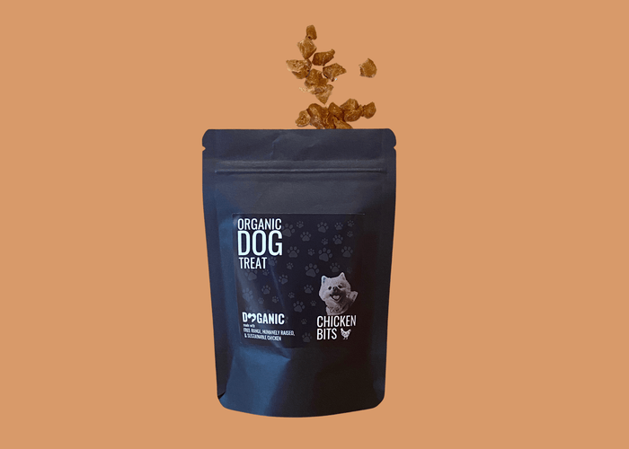 Organic Chicken Treat in Biodegradable Packaging 2ozDog TreatsFound My Animal