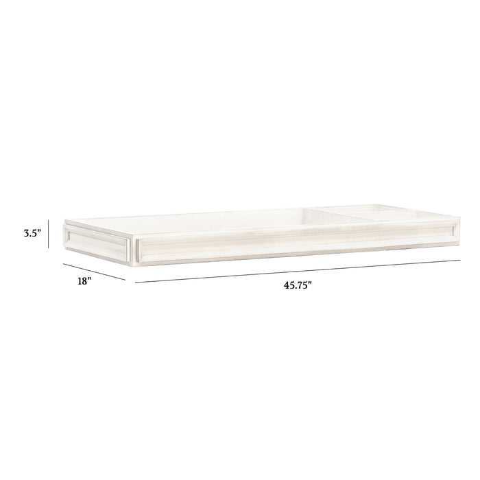 M17319CW,Namesake,Palermo Removable Changing Tray in Coastal White