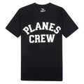 PAPER PLANES CREW BLACK TEE