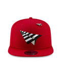 PAPER PLANES (CRIMSON RED) CLASSIC PLANES CROWN SNAPBACK