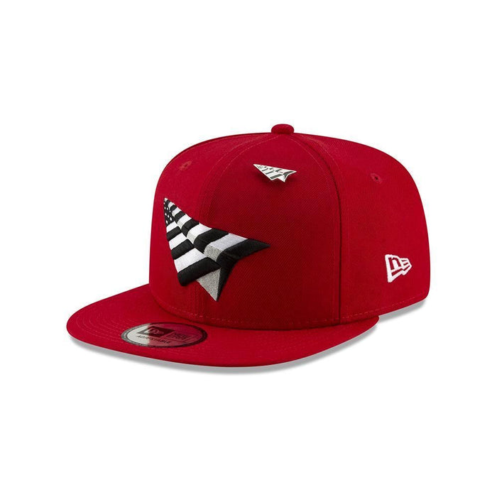 PAPER PLANES (CRIMSON RED) CLASSIC PLANES CROWN SNAPBACK