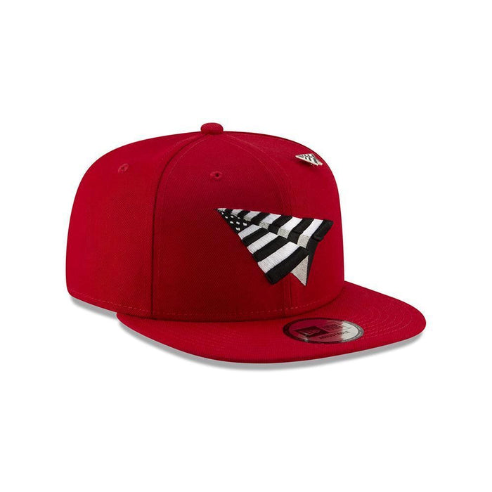 PAPER PLANES (CRIMSON RED) CLASSIC PLANES CROWN SNAPBACK