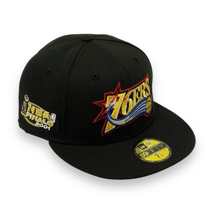PHILADELPHIA 76ERS (BLACK) (2001 NBA FINALS) 59FIFTY FITTED