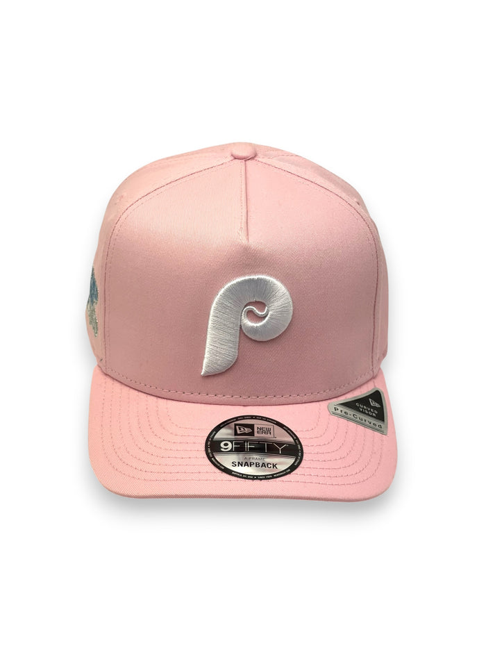 PHILADELPHIA PHILLIES (PINK) (1980 WS) "9FIFTY AFRAME" NEW ERA SNAPBACK