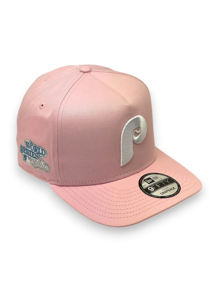 PHILADELPHIA PHILLIES (PINK) (1980 WS) "9FIFTY AFRAME" NEW ERA SNAPBACK