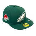 PHILADEPHIA EAGLES (DARK GREEN) (2000 PRO BOWL) NEW ERA 59FIFTY FITTED