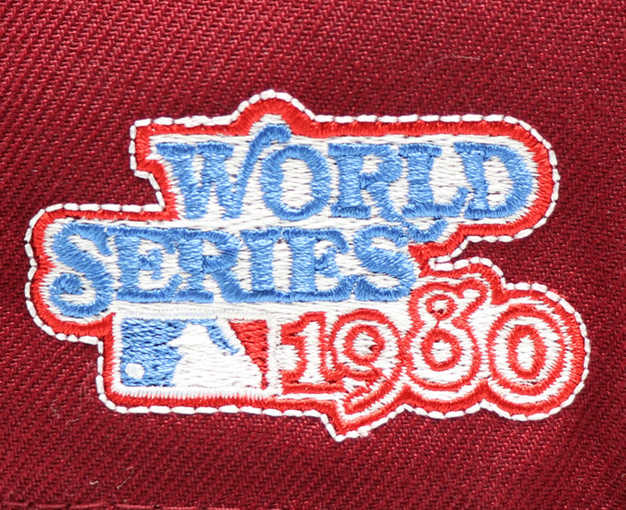 PHILADEPHIA PHILLIES (1980 WORLDSERIES) NEWERA 59FIFTY FITTED (SKY BLUE UNDER VISOR)
