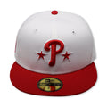 PHILADEPHIA PHILLIES (VETERAN STADIUM) NEW ERA 59FIFTY FITTED (PINK UNDER VISOR)