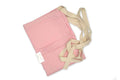 Crumble Crate Pink Cotton Waist Apron - With Pockets by Crumble Crate