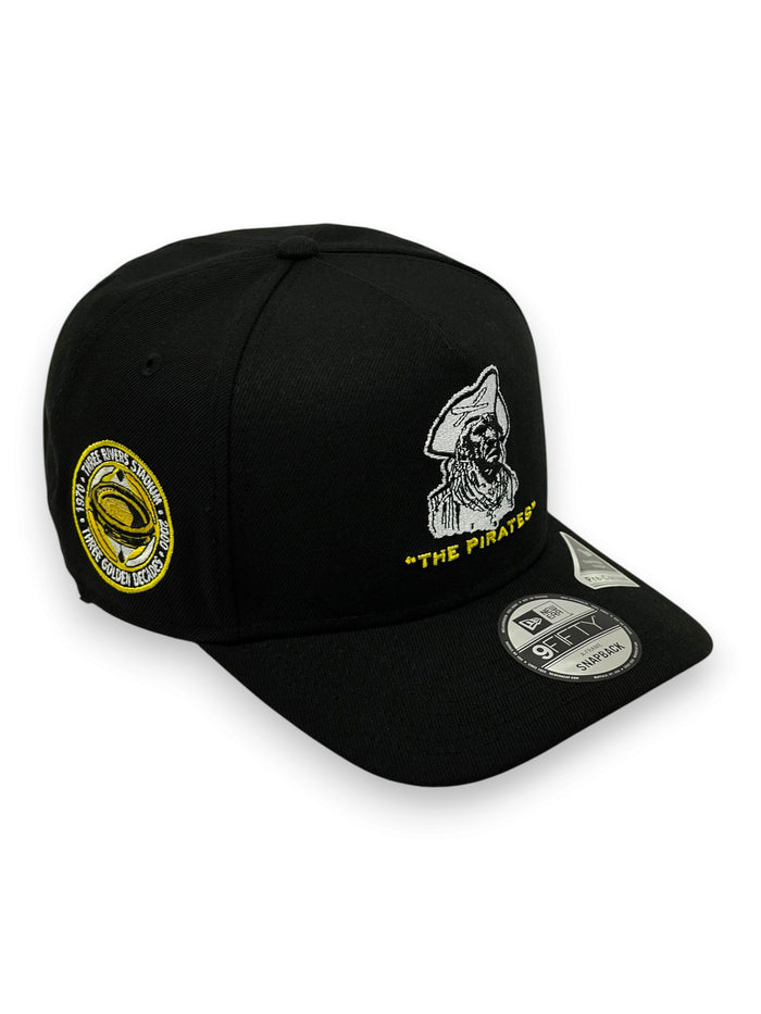 PITTSBURGH PIRATES (AF-BLUE)(3 DECADES "RIVERS STADIUM") 9FIFTY AFRAME NEW ERA SNAPBACK