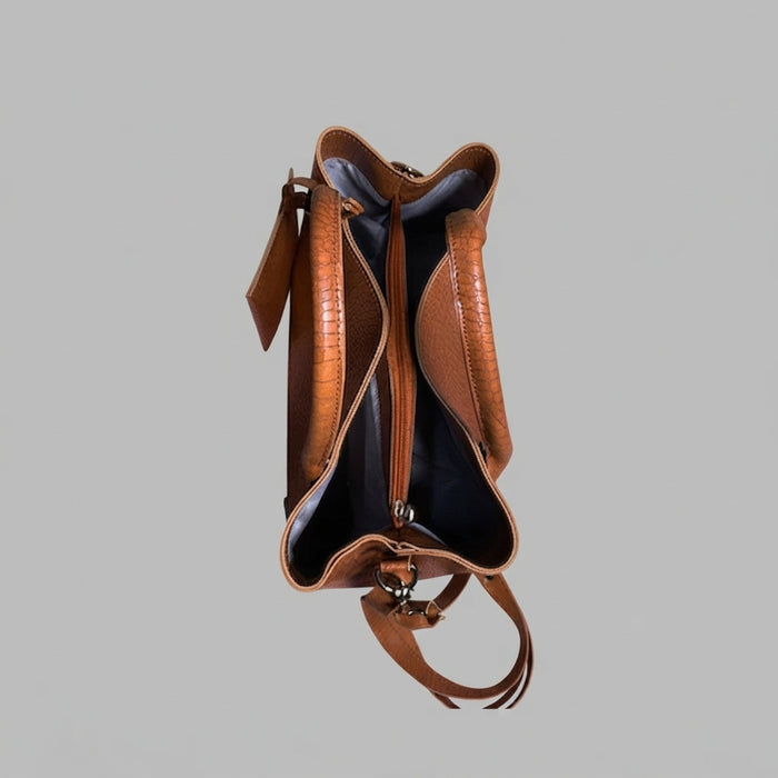 Premium PU Leather Handbag & Wallet Set for Women