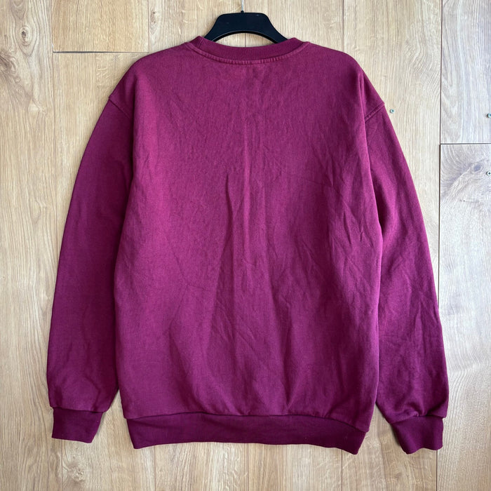 Primitive Skateboarding Cowboy Graphic Sweatshirt Burgundy Crewneck Size XL