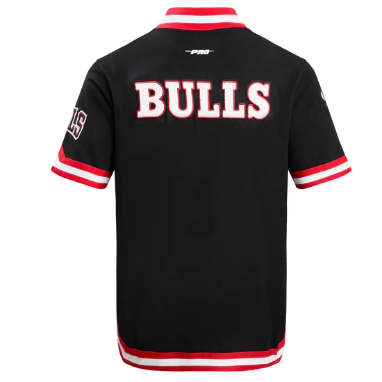 PRO STANDARD CHICAGO BULLS (BLACK) CLASSIC WARMUP JACKET