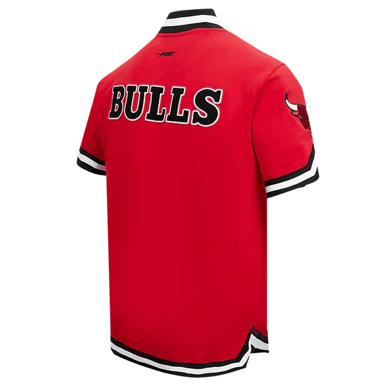 PRO STANDARD CHICAGO BULLS (RED) CLASSIC WARMUP JACKET