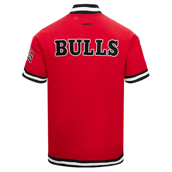 PRO STANDARD CHICAGO BULLS (RED) CLASSIC WARMUP JACKET