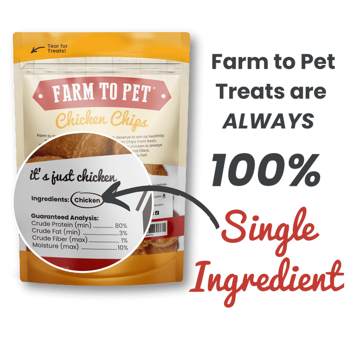 Puppy Packs 'n Snacks Dog Treat Starter Pack | Single-Ingredient Training TreatsDog TreatsFound My AnimalChicken 4oz + 1 Beef & 1 Turkey & 1 Fish Snack Pack