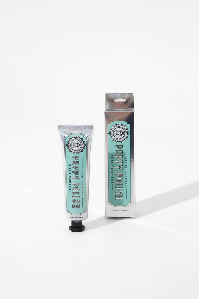 Puppy Polish Toothpaste - Filet Mignon (Beef)WellnessFound My Animal