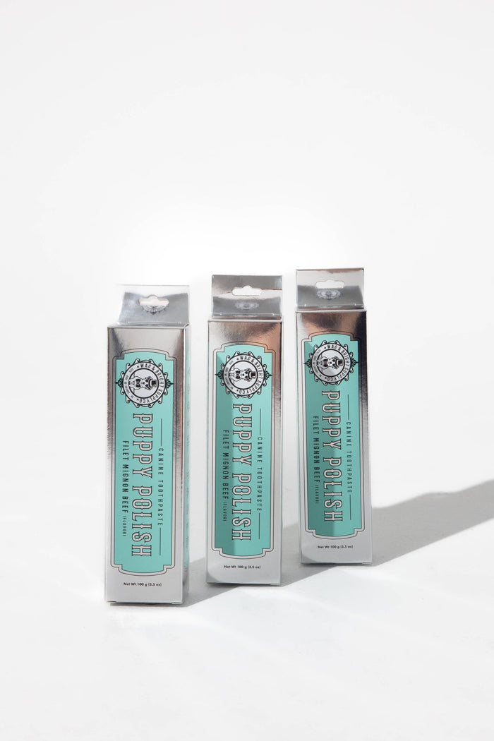 Puppy Polish Toothpaste - Filet Mignon (Beef)WellnessFound My Animal