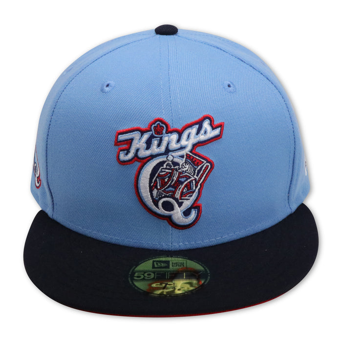 QUEENS KINGS (2-TONE) NEW ERA 59FIFTY FITTED (RED UNDER VISOR)