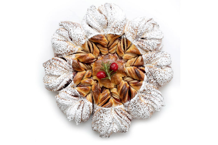 Raspberry Star Bread by Crumble Crate