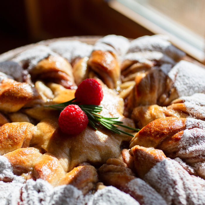 Raspberry Star Bread