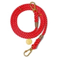 Red Rope Dog Leash, Adjustable - Found my AnimalShop LeashesFound My AnimalS