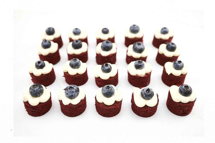 Red Velvet Brownie Bites & Red Velvet Cake Pops by Crumble Crate