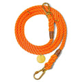 Rescue Orange Rope Dog Leash, Adjustable - Found My AnimalShop LeashesFound My AnimalS