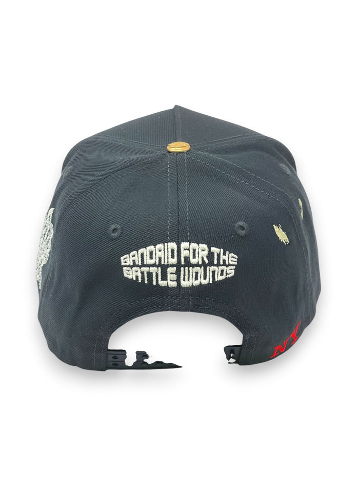 ROUGHPLAY (NAVY/RED) NYC SNAPBACK
