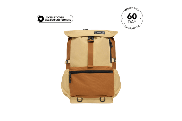 Sahara Sand - Recycled Travel Backpack