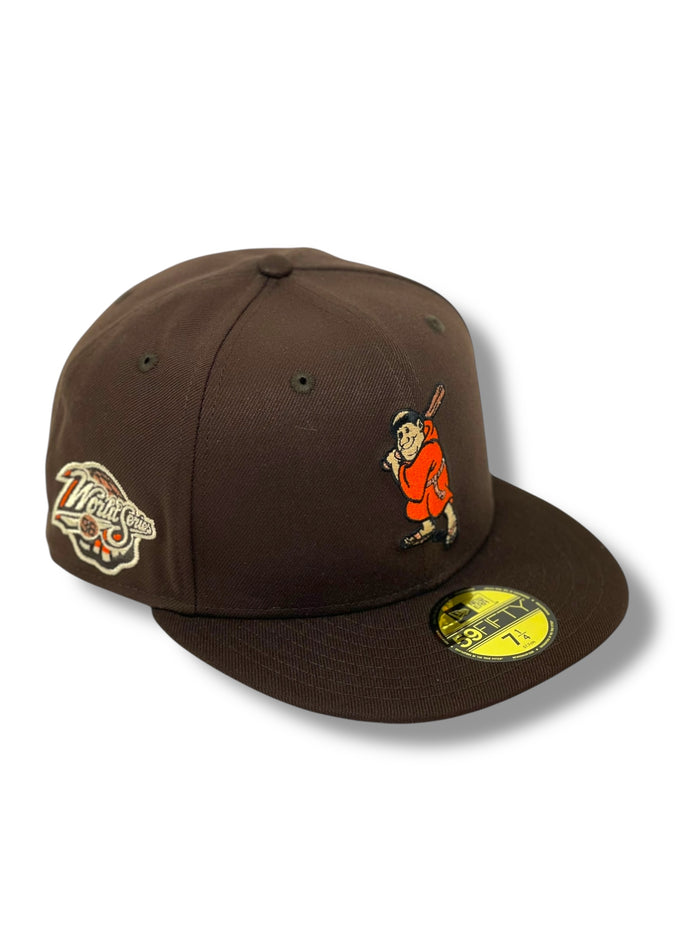 SAN DIEGO PADRES (BROWN)(1998 WORLDSERIES) NEW ERA 59FIFTY FITTED
