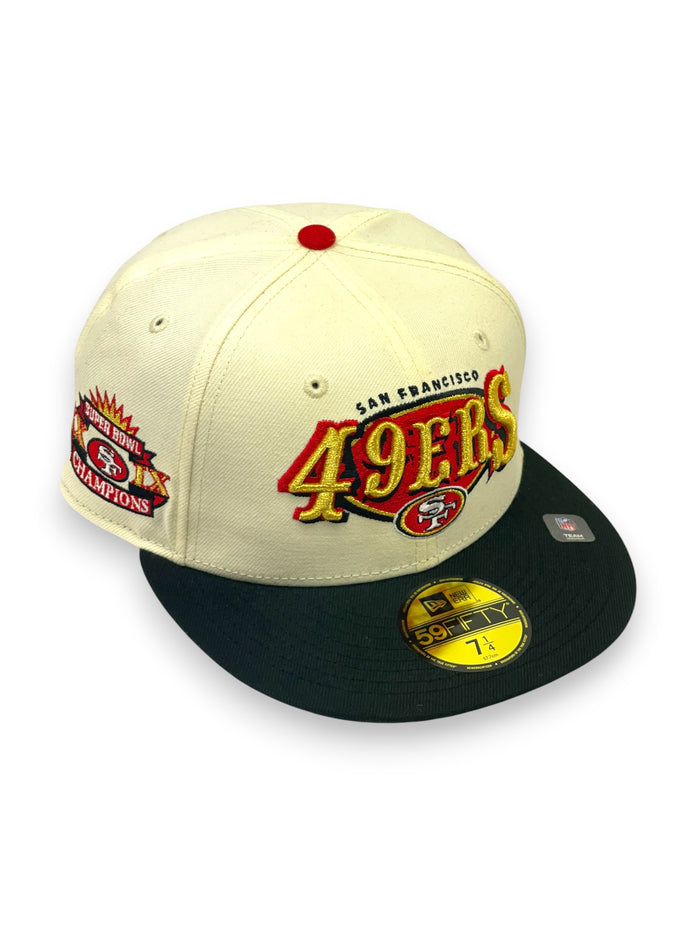 SAN FRANCISCO 49ERS (OFFWHITE) "SUPERBOWL 29 CHAMPS" NEWERA 59FIFTY FITTED