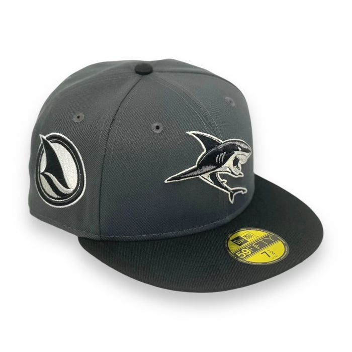 SAN JOSE SHARKS (DK-GREY) NEW ERA 59FIFTY FITTED