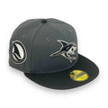 SAN JOSE SHARKS (DK-GREY) NEW ERA 59FIFTY FITTED