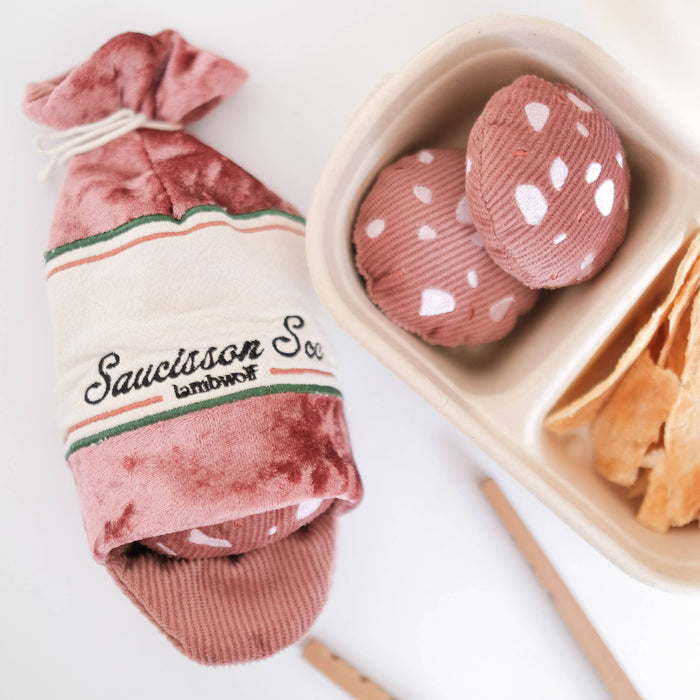 SAUCISSON SEC//ENRICHMENT DOG TOYToysFound My Animal