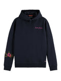 SCOTCH & SODA "ARTWORK" FELPA HOODIE